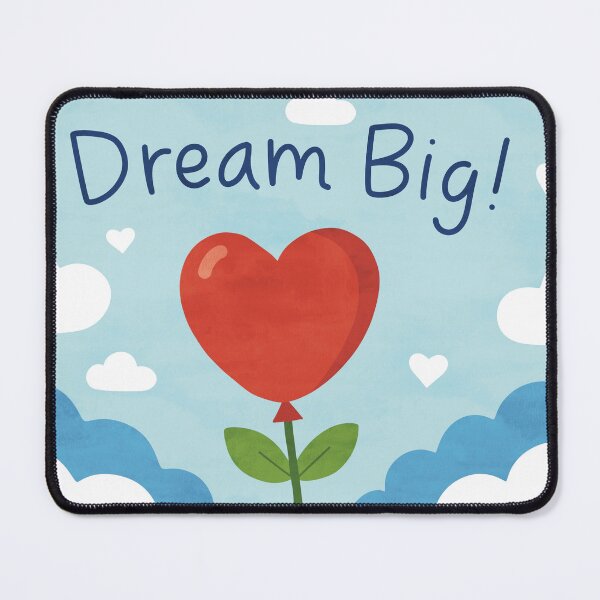 Item preview, Dream big flower heart designed and sold by Inspiredbydavina.