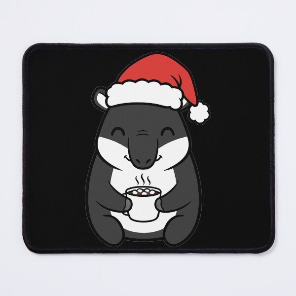 Item preview, Cute Christmas Tapir Santa Hat Hot Cocoa designed and sold by k3rstman1.