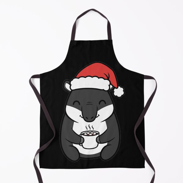 Item preview, Cute Christmas Tapir Santa Hat Hot Cocoa designed and sold by k3rstman1.