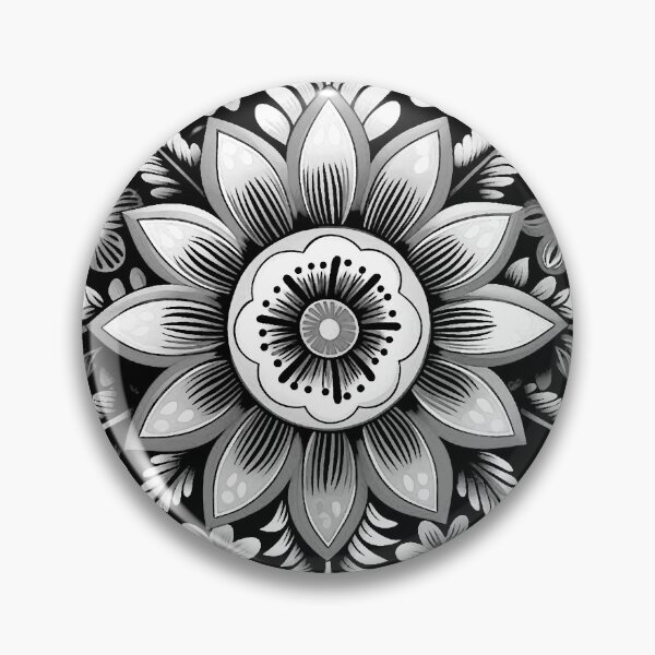 Artikelvorschau, Blumenmandala entworfen und verkauft von ViaARTfactory.