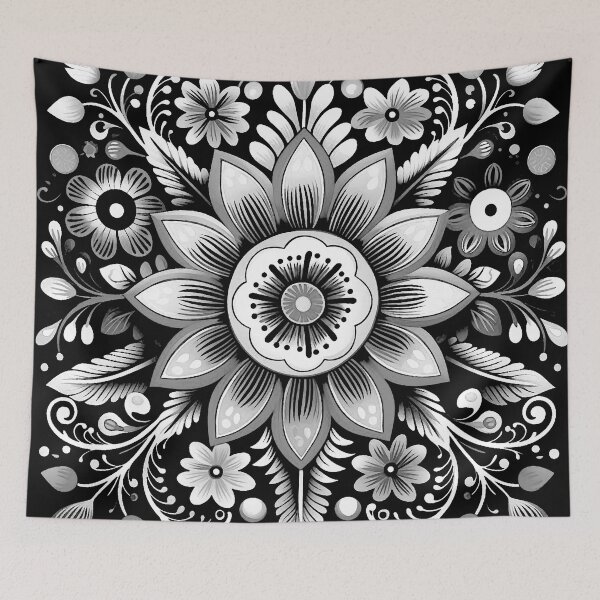 Item preview, Flower Mandala designed and sold by ViaARTfactory.