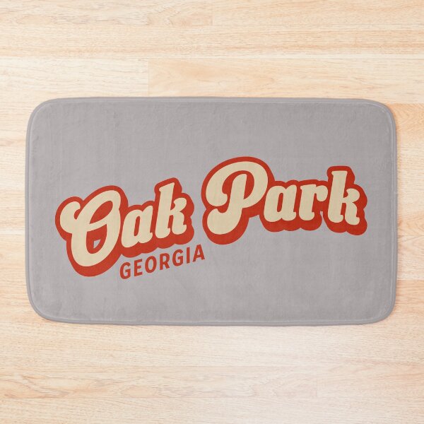 Item preview, Oak Park Georgia Retro Script Typography designed and sold by American Travels.
