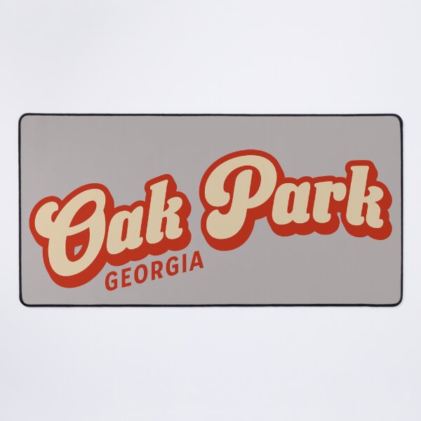 Item preview, Oak Park Georgia Retro Script Typography designed and sold by American Travels.