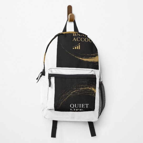 Item preview, Copy of Copy of Quiet Life Loud Bank Account Minimalist Design designed and sold by Kupeliemre.