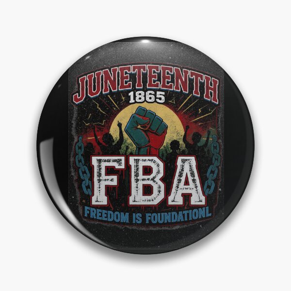Item preview, Juneteenth 1865 FBA Freedom Is Foundational designed and sold by Sassysue72.
