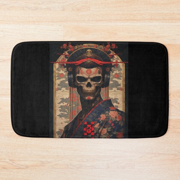 Item preview, SAMURAI SKULLS: Honor, After Death designed and sold by FANTASY FRENZY.