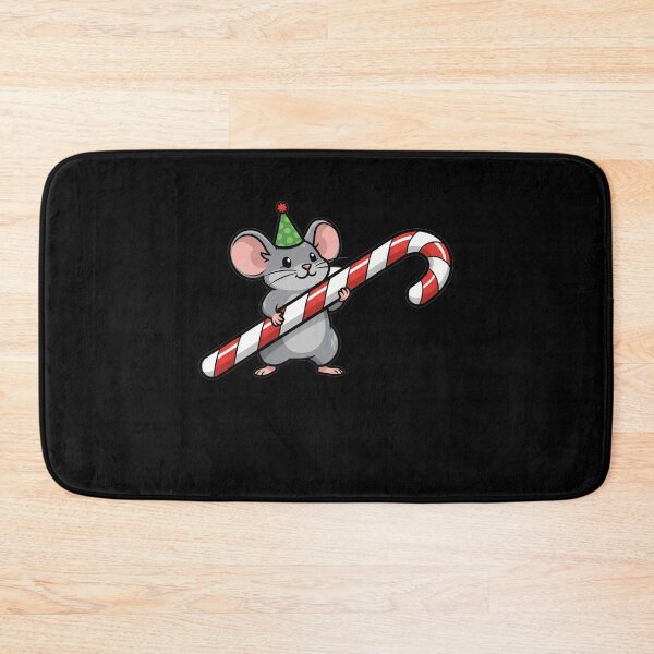 Item preview, Cute Christmas Mouse with Candy Cane designed and sold by k3rstman1.