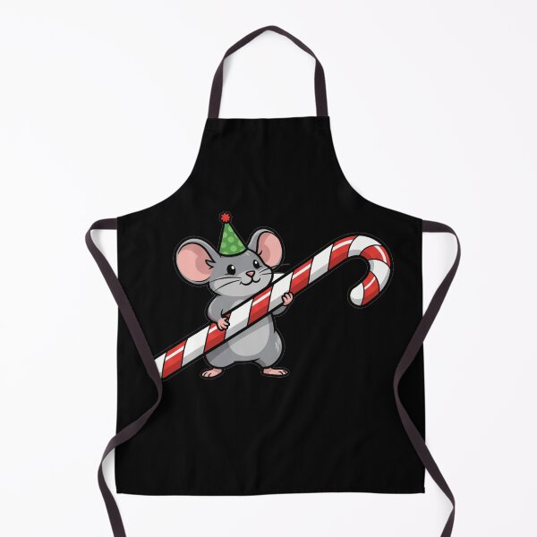 Item preview, Cute Christmas Mouse with Candy Cane designed and sold by k3rstman1.