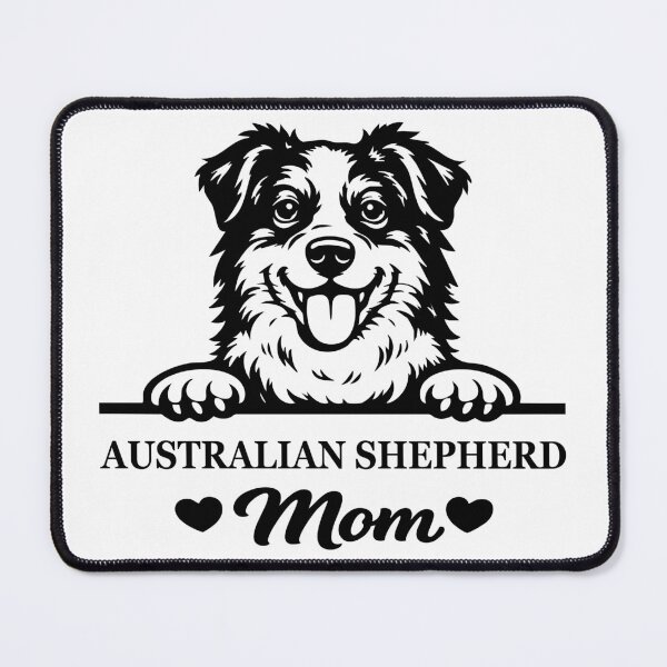 Item preview, Australian Shepherd Mom – Cute Dog Lover Shirt – Aussie Dog Gift – Puppy Lover Design designed and sold by GMACgraphicsCo.