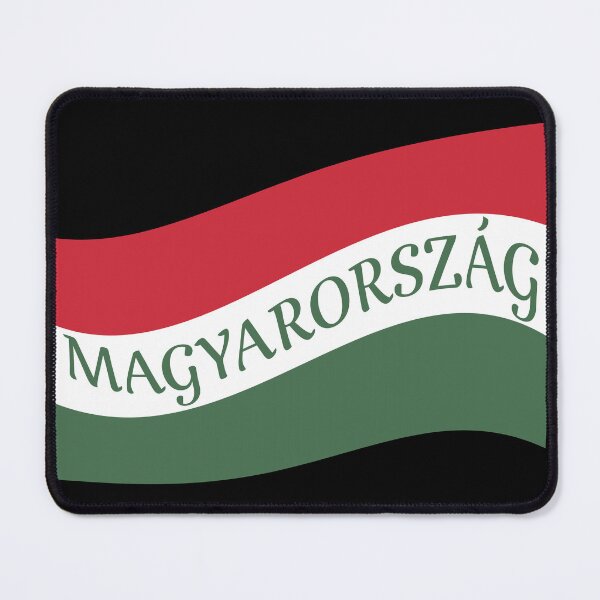 Item preview, Hungary Flag Typography Design – Hungarian Pride Minimal Graphic designed and sold by Caterina@.
