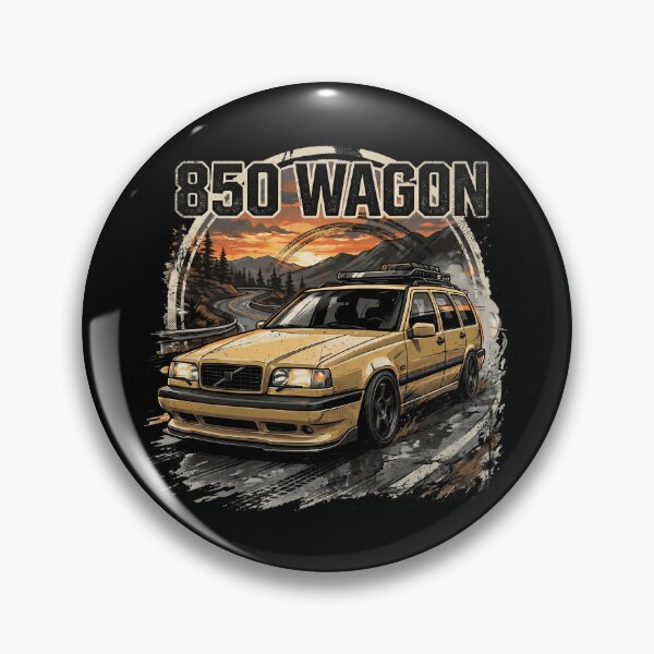 Item preview, 850 Wagon Yellow T-5R Mountain Road Trip Graphic designed and sold by Off-Road-Zone.
