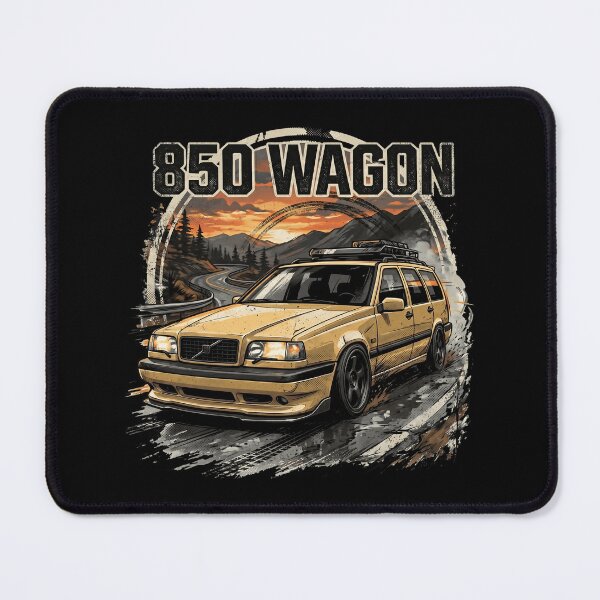 Item preview, 850 Wagon Yellow T-5R Mountain Road Trip Graphic designed and sold by Off-Road-Zone.