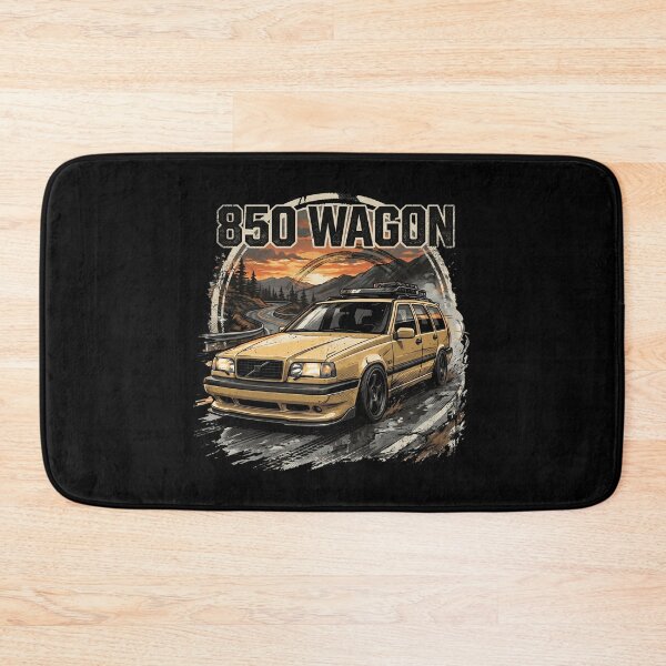 Item preview, 850 Wagon Yellow T-5R Mountain Road Trip Graphic designed and sold by Off-Road-Zone.