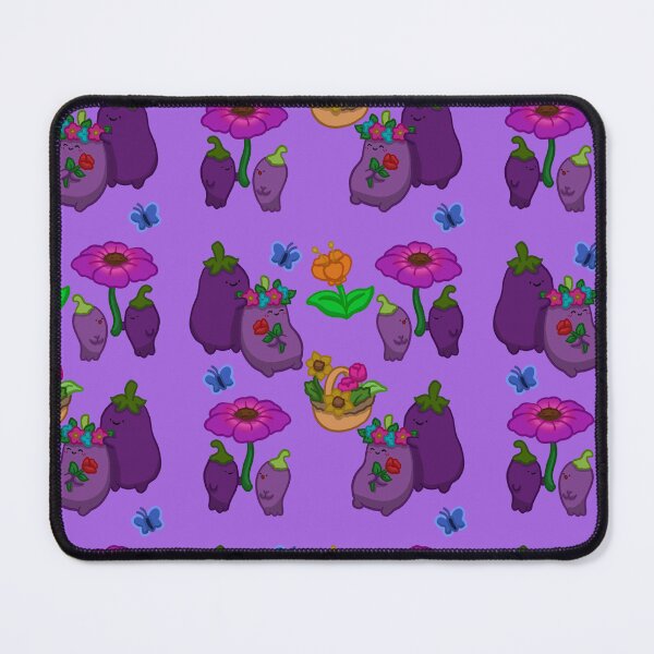 Item preview, Eggplant love flowers designed and sold by The-Bumble-Bri.