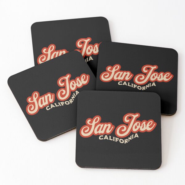 Item preview, San Jose California Retro Script Typography designed and sold by American Travels.