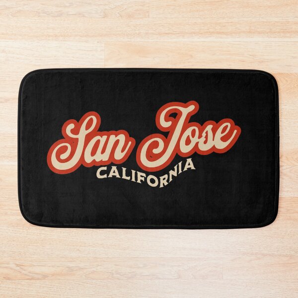 Item preview, San Jose California Retro Script Typography designed and sold by American Travels.
