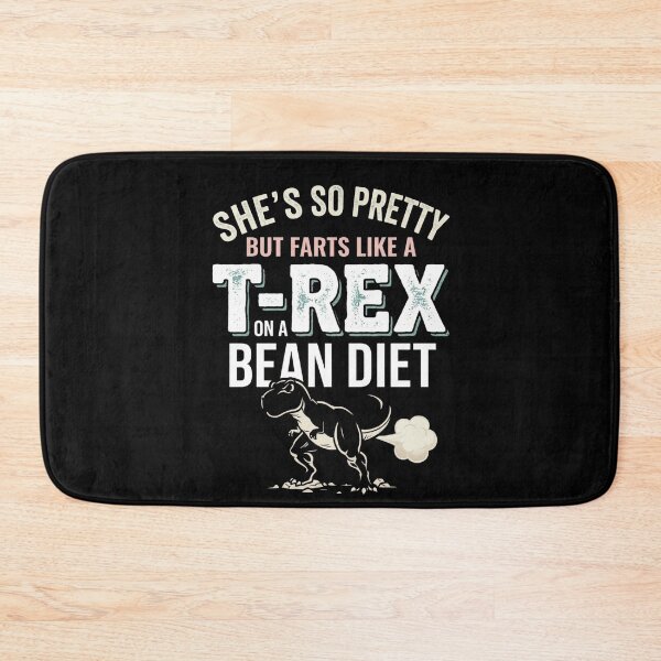Item preview, She’s So Pretty But Farts Like a T Rex – Funny Dinosaur  designed and sold by THREE LITTLE BEANS.