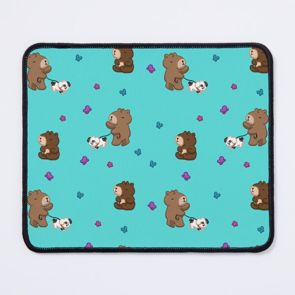 Item preview, Capybara walking dog designed and sold by The-Bumble-Bri.