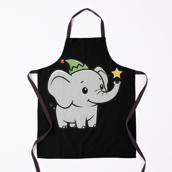 Item preview, Cute Kawaii Elephant Elf With Magic Star designed and sold by k3rstman1.