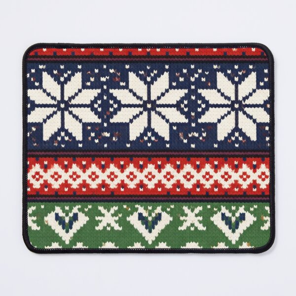 Item preview, Nordic Knit Pattern - Scandinavian Snowflakes designed and sold by Myra365Art.