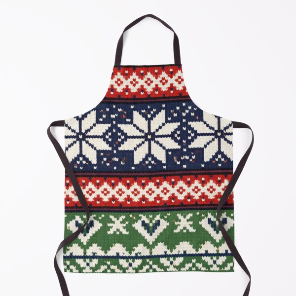 Item preview, Nordic Knit Pattern - Scandinavian Snowflakes designed and sold by Myra365Art.