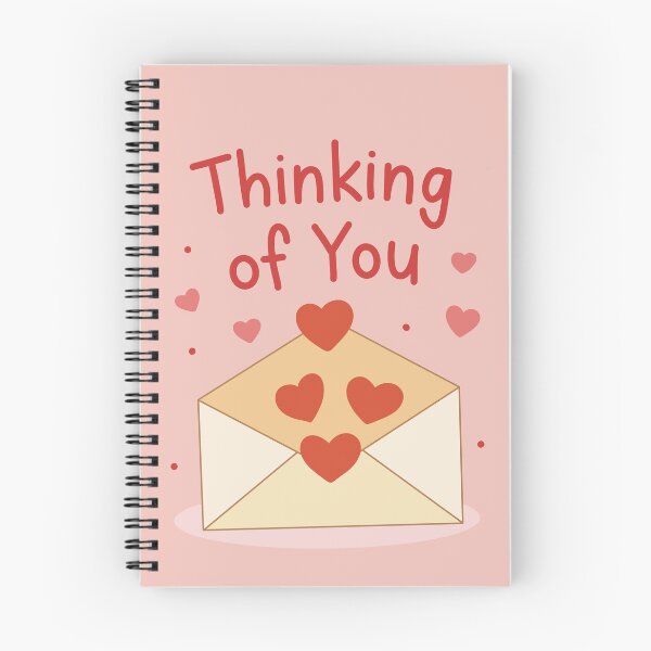 Item preview, Thinking of you hearts in envelope designed and sold by Inspiredbydavina.