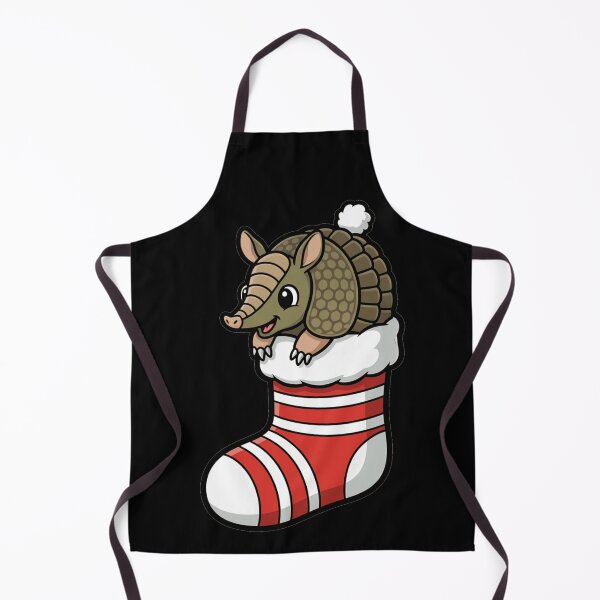 Item preview, Cute Armadillo in Festive Christmas Stocking designed and sold by k3rstman1.