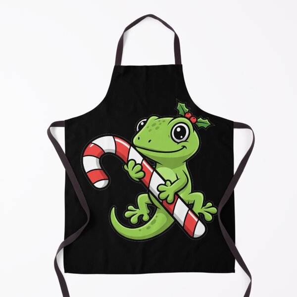 Item preview, Cute Christmas Gecko with Candy Cane designed and sold by k3rstman1.