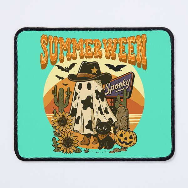 Item preview, Summerween Western Ghost Cowboy designed and sold by EmeraldSunInspo.