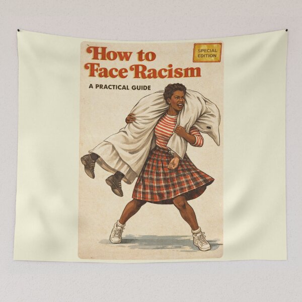 Item preview, how-to-face-racism designed and sold by Ash Mary's Designs.