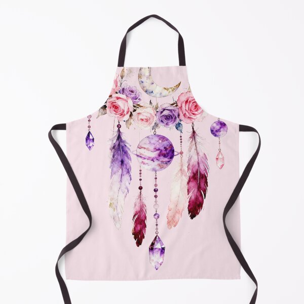 Item preview, Amethyst Crystal Dream Catcher Moon Painting designed and sold by soulfulpalette.