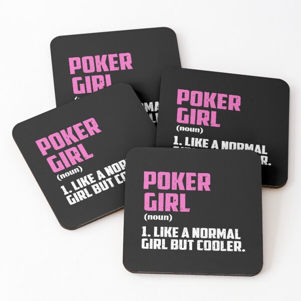 Item preview, Poker Girl Like A Normal Girl But Cooler designed and sold by GabbyKash.