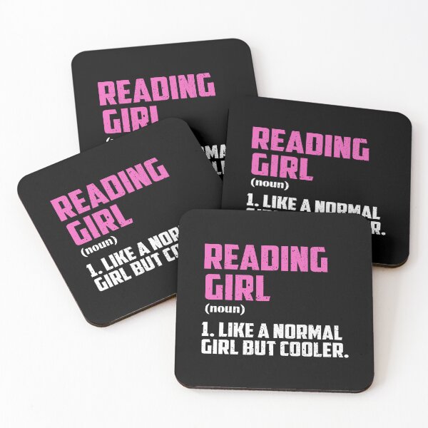 Item preview, Reading Girl Like A Normal Girl But Cooler designed and sold by GabbyKash.