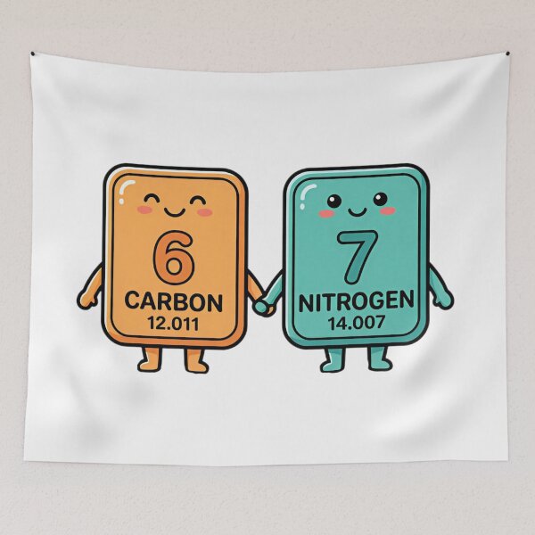 Item preview, periodic table drip six seven funny art designed and sold by ArtDesignTp.