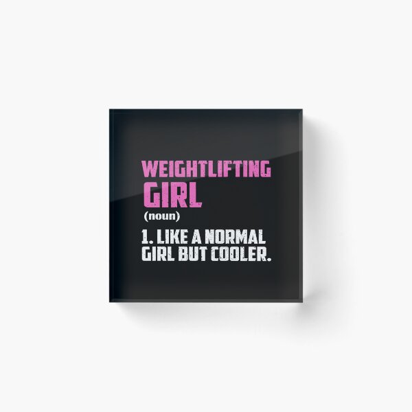 Item preview, Weightlifting Girl Like A Normal Girl But Cooler designed and sold by GabbyKash.