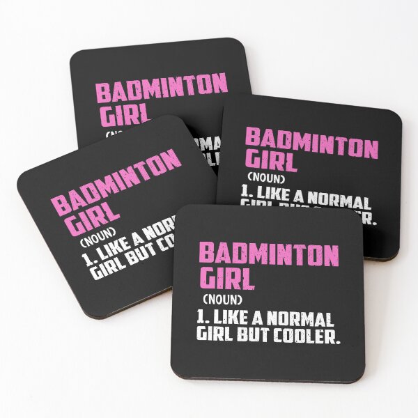 Item preview, badminton Girl Like A Normal Girl But Cooler designed and sold by GabbyKash.