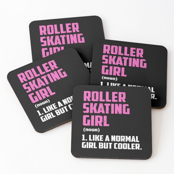 Item preview, roller skating Girl Like A Normal Girl But Cooler designed and sold by GabbyKash.