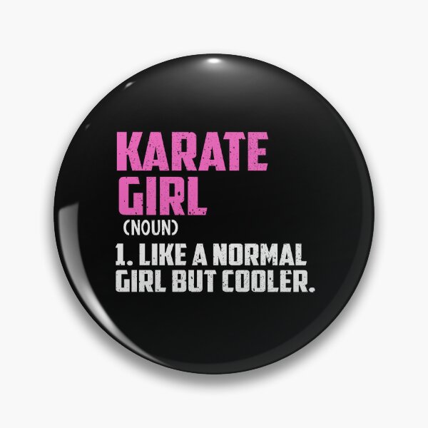 Item preview, karate Girl Like A Normal Girl But Cooler designed and sold by GabbyKash.