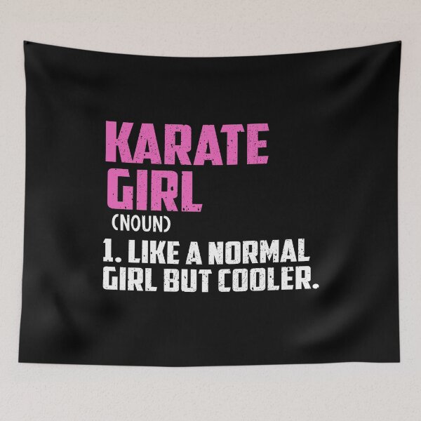 Item preview, karate Girl Like A Normal Girl But Cooler designed and sold by GabbyKash.