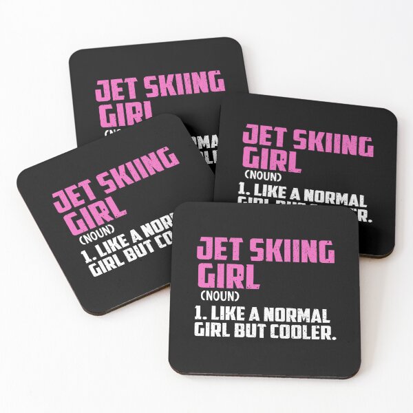 Item preview, jet skiing Girl Like A Normal Girl But Cooler designed and sold by GabbyKash.