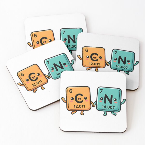 Item preview, funny six seven carbon nitrogen meme art designed and sold by ArtDesignTp.