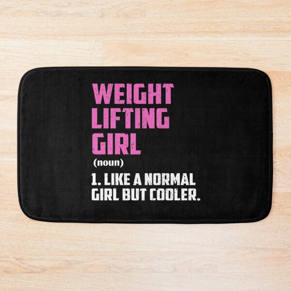 Item preview, weight lifting Girl Like A Normal Girl But Cooler designed and sold by GabbyKash.