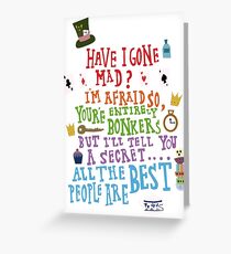 Mad Greeting Card