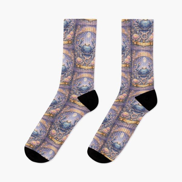 Item preview, Cancer Zodiac Art – Celestial Crab Astrology Aesthetic – Soft Ocean Moon Zodiac June July Birthday Gift Cancer Season designed and sold by Bonitivity Zodiacs.