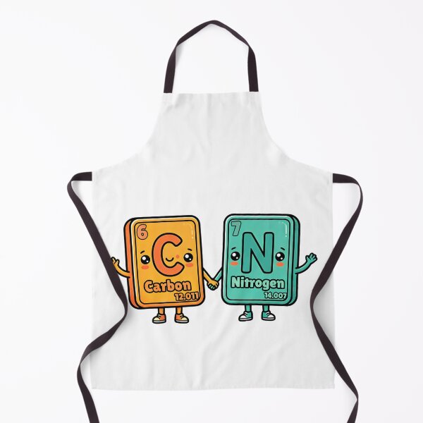Item preview, carbon nitrogen 67 funny periodic table art designed and sold by ArtDesignTp.