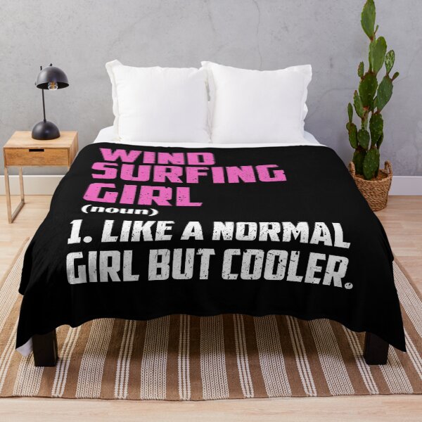 Item preview, wind surfing Girl Like A Normal Girl But Cooler designed and sold by GabbyKash.