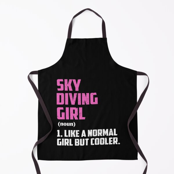 Item preview, sky diving Girl Like A Normal Girl But Cooler designed and sold by GabbyKash.