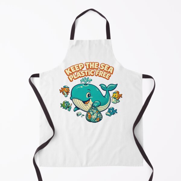 Item preview, Keep the Sea Plastic Free designed and sold by LuveraxArt.