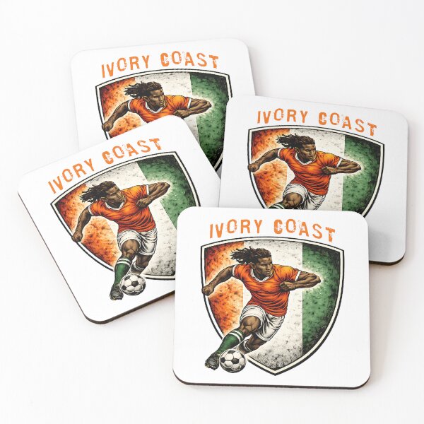 Item preview, Ivory Coast - 2026 Futbol Retro Style designed and sold by Tee Nook.