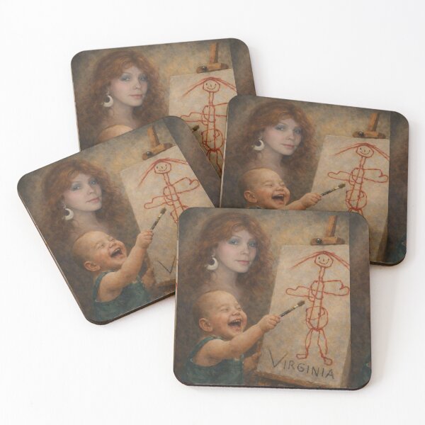 Item preview, The First Portrait of Aunt Virginia designed and sold by Art7Dimension.